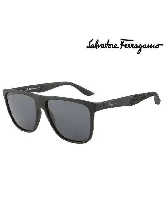 Eyewear Square Sunglasses Black - SALVATORE FERRAGAMO - BALAAN 2