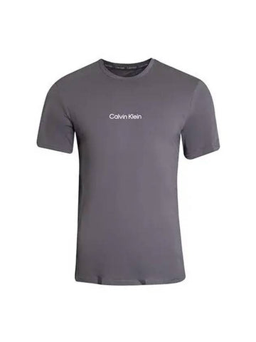 Short sleeve t shirt gray 000NM2170E - CALVIN KLEIN - BALAAN 1