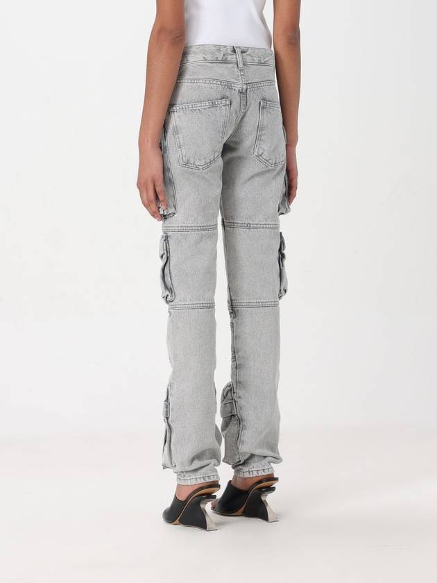 Jeans cargo The Attico in denim - THE ATTICO - BALAAN 3