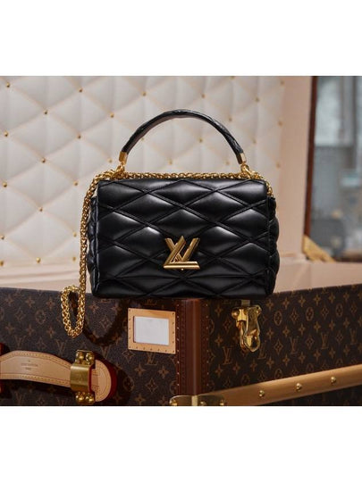 GO 14 PM Shoulder Bag Black - LOUIS VUITTON - BALAAN 2