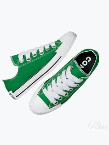 A08526C Chuck Taylor All Star Sketch Sneakers Shoes Low Green - CONVERSE - BALAAN 1