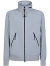 Lens Wappen Soft Shell Zip-Up Jacket Griffin Grey - CP COMPANY - BALAAN 2