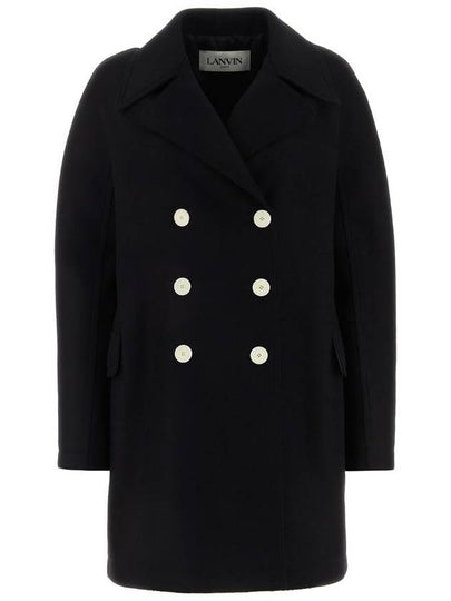 Trench Coat RWCO00315758A2310 Black - LANVIN - BALAAN 2