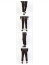 Drawstring Cropped Straight Pants Brown - RICK OWENS - BALAAN 3