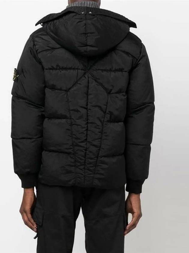 Wappen Patch Metal Econyl Down Padding Black - STONE ISLAND - BALAAN 6