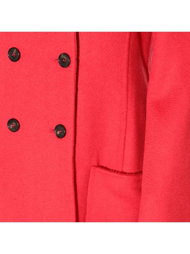 Lanvin Watermelon Cashmere Long Coat - LANVIN - BALAAN 3