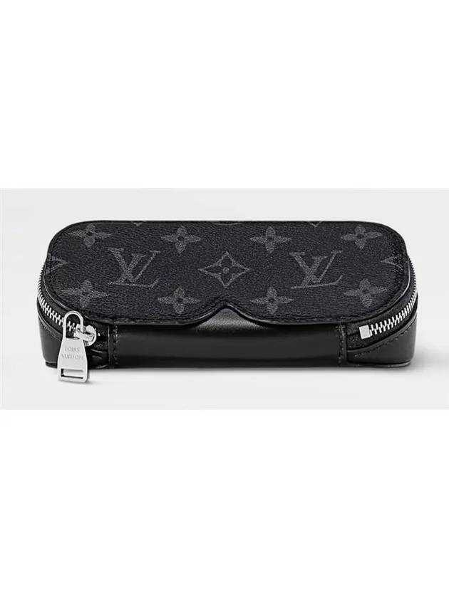 GM Monogram Sunglasses Pouch Grey - LOUIS VUITTON - BALAAN 2