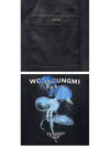 Luminous Jellyfish Back Logo Long Sleeve Shirt Black - WOOYOUNGMI - BALAAN 6