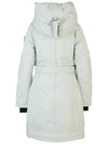 Women's Astrid ASTRID Parka Light Gray - NOBIS - BALAAN.