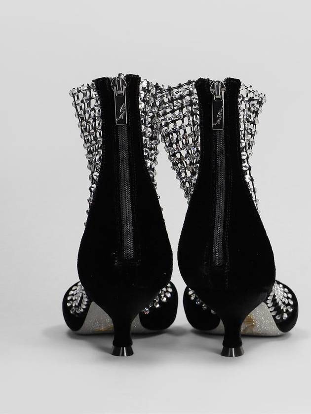 René Caovilla Galaxia High Heels Ankle Boots - RENE CAOVILLA - BALAAN 4