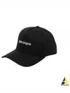 Classic Logo Ball Cap Black - PALM ANGELS - BALAAN 2