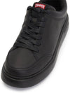 Runner K21 Leather Low Top Sneakers Black - CAMPER - BALAAN 8