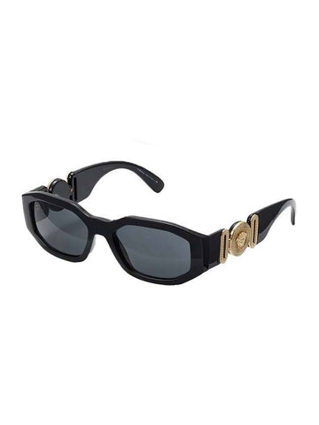 Eyewear Medusa Biggie Acetate Sunglasses Black - VERSACE - BALAAN 1