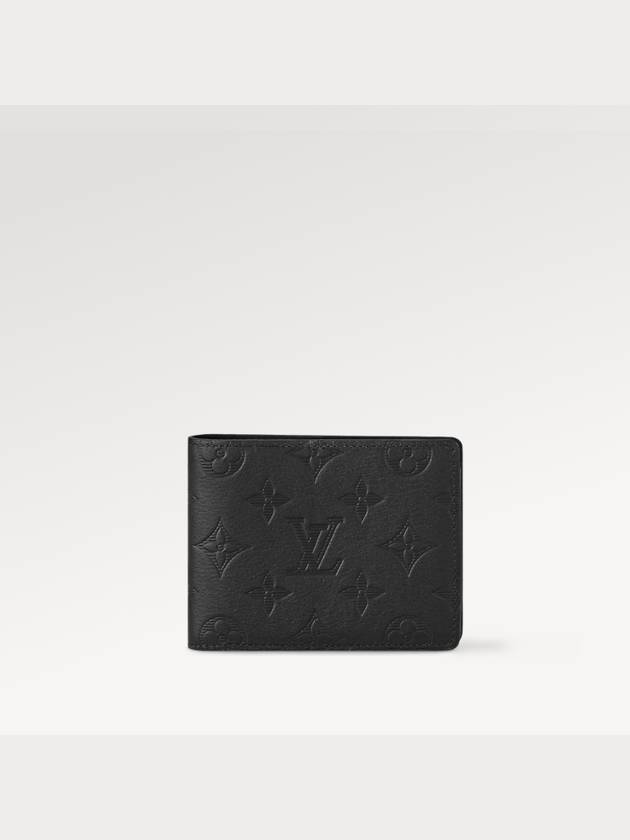 Multiple Monogram Shadow Wallet Black - LOUIS VUITTON - BALAAN 3