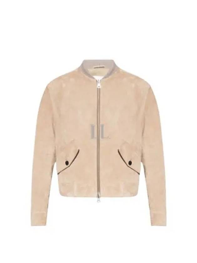 Boxy Fit Jacket Beige - AMI - BALAAN 2