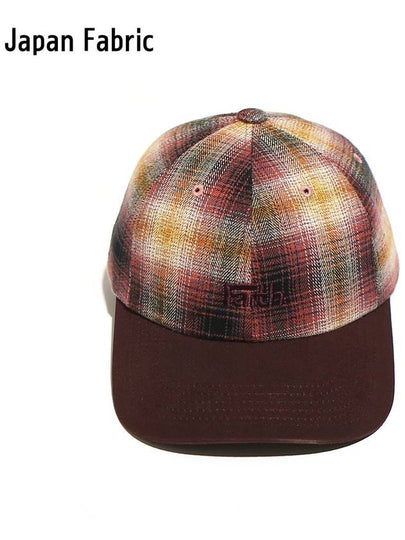 Cosmo Checker Flannel Cap Red - OGARP - BALAAN 2