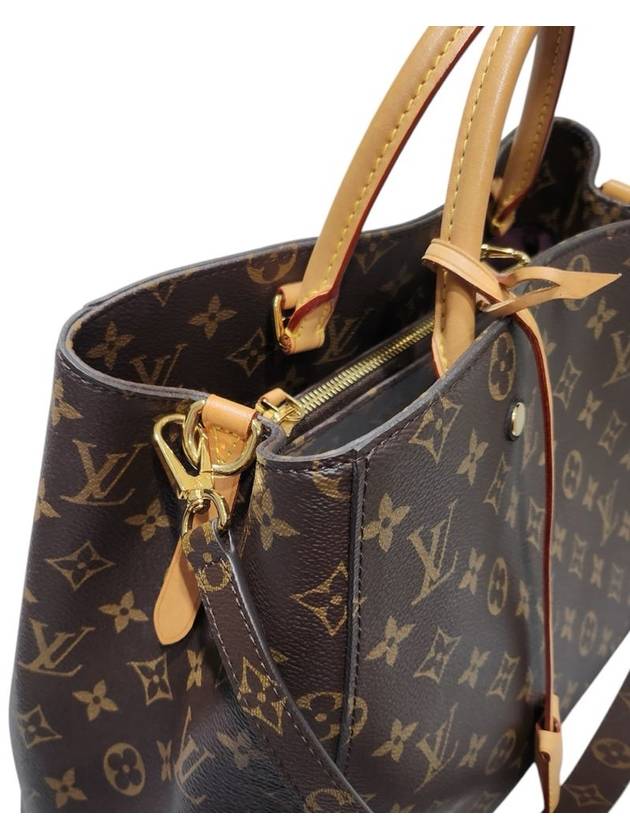 M41067 Monogram Canvas Montaigne GM Tote Bag Strap - LOUIS VUITTON - BALAAN 8