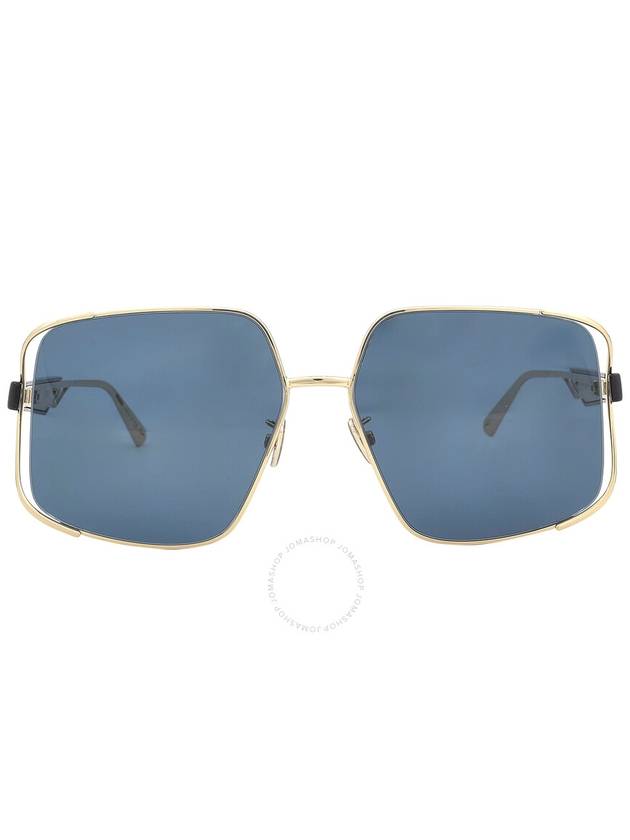 Dior ARCHDIOR S1U Blue Irregular Ladies Sunglasses CD40037U 10V 61 - DIOR - BALAAN 1