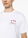 Heart Logo Cotton Short Sleeve T-Shirt White - A.P.C. - BALAAN 4