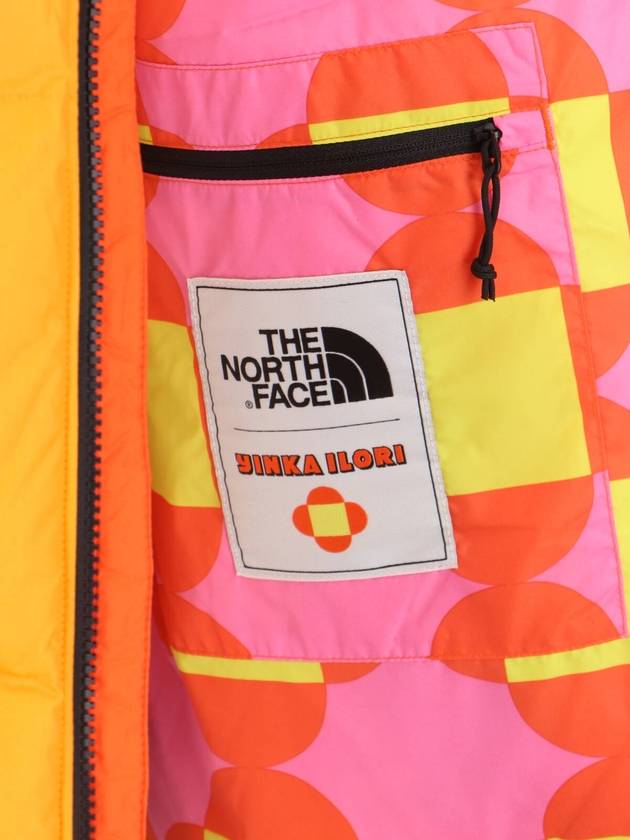 High Neck Padded Vest Orange - THE NORTH FACE - BALAAN 6