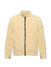 Tela Mock Neck Zip-up Jacket Beige - STONE ISLAND - BALAAN 2