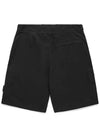 Bermuda Wide Leg Shorts Black - STONE ISLAND - BALAAN 3