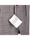 MN4417BND Virgin wool check blazer - BRUNELLO CUCINELLI - BALAAN 7