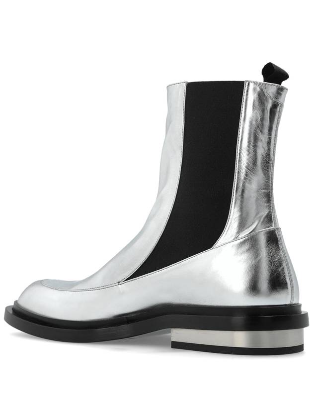 JIL SANDER Ankle Boots, Men's, Silver - JIL SANDER - BALAAN 5