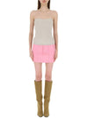 Licoba Mini H-Line Skirt Pink - ISABEL MARANT - BALAAN 3