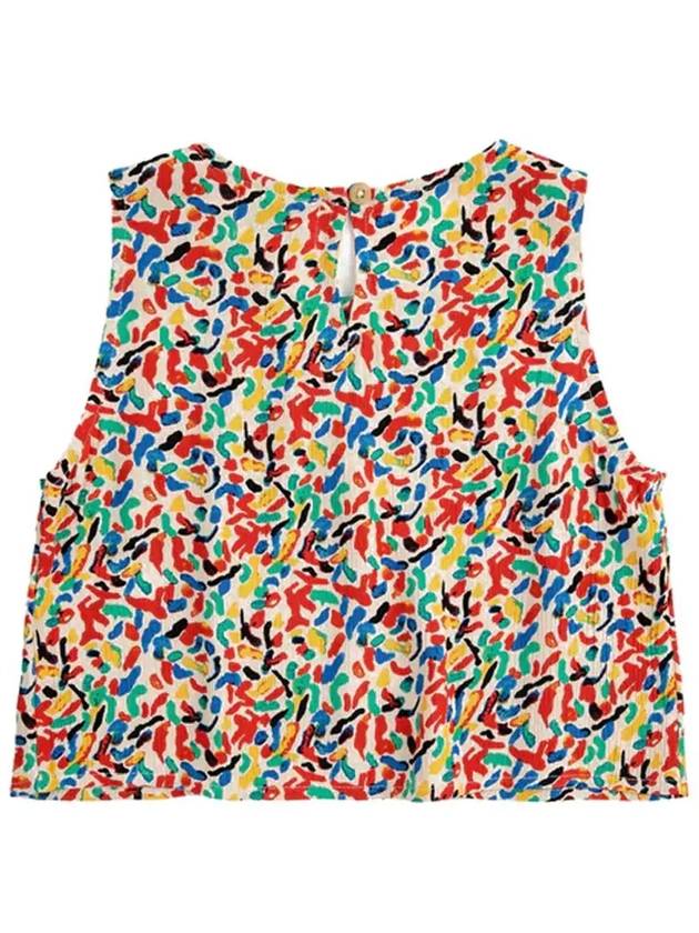 Kids Confetti Sleeveless Top Multi 124AC031 198 - BOBO CHOSES - BALAAN 3