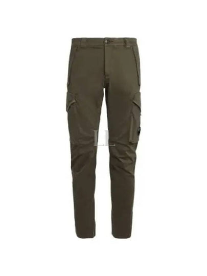 Lens Detail Panel Cargo Straight Pants Green - CP COMPANY - BALAAN 2