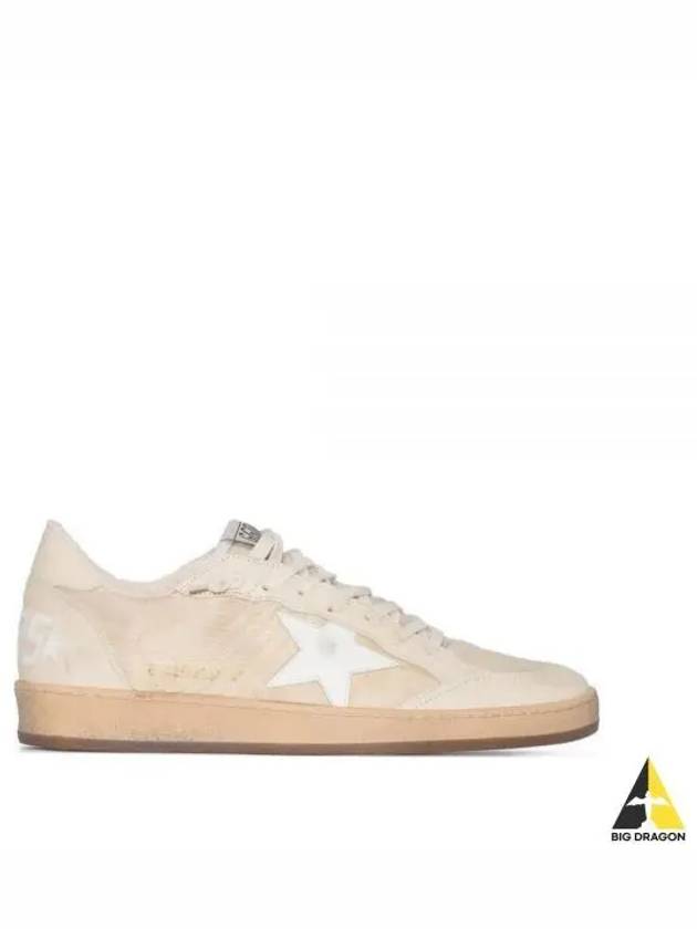 Ballstar Low Top Sneakers Milk White - GOLDEN GOOSE - BALAAN 2