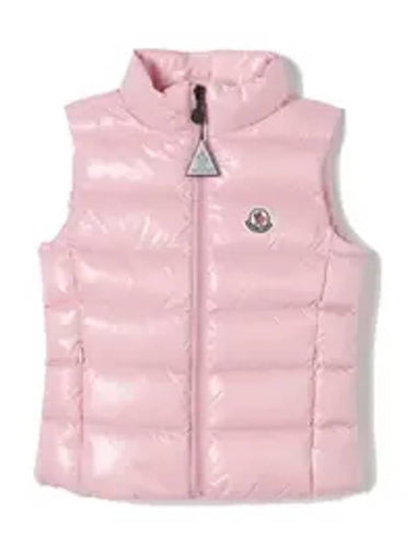 Kids Ghany Quilting Padded Vest Pink - MONCLER - BALAAN 1