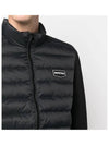 FOSSI lightweight padded layered jacket black - DUVETICA - BALAAN 4