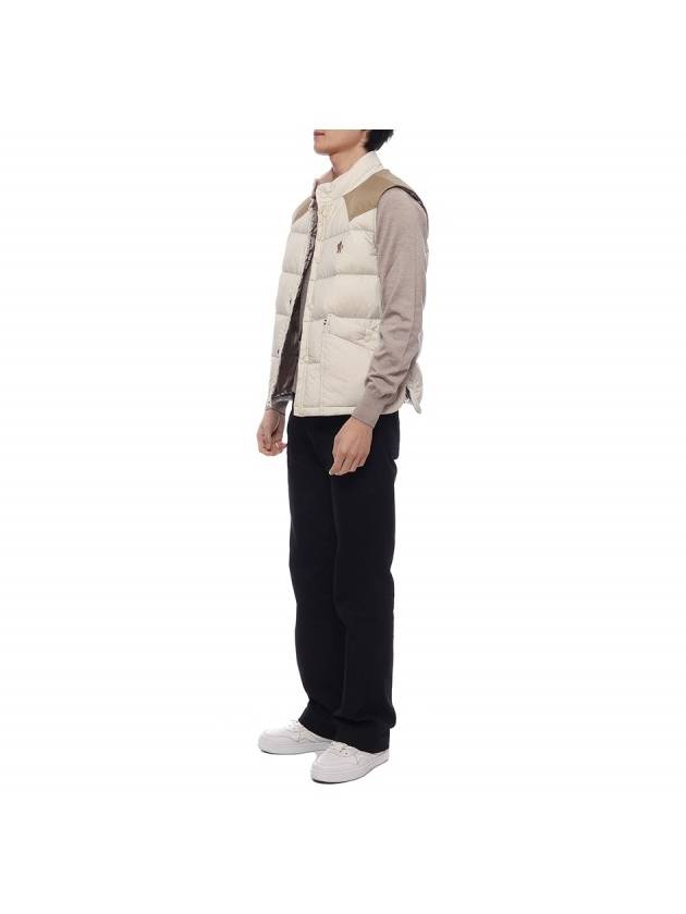 Men s Veny Down Vest White Beige - MONCLER - BALAAN 5