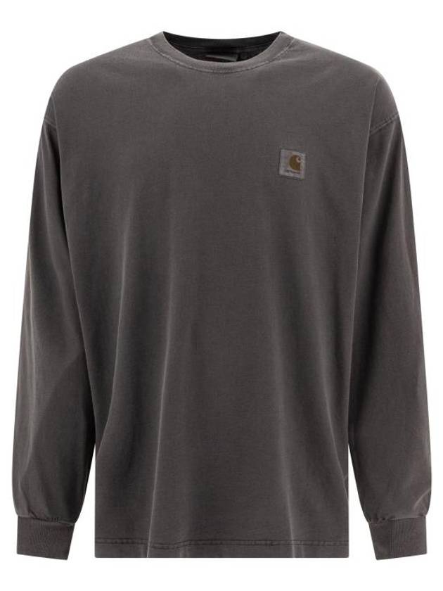 LS Vista Long Sleeve T-Shirt Free Graphite - CARHARTT WIP - BALAAN 1