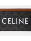 Triomphe Canvas Logo Card Wallet Tan - CELINE - BALAAN 6