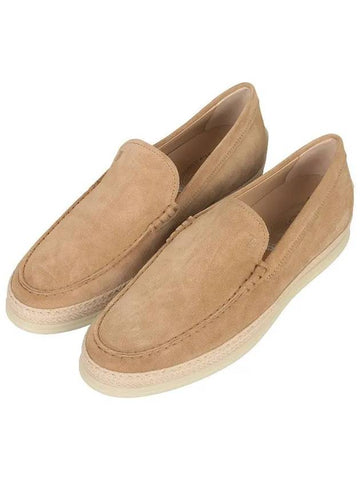 Men s Cord Webbing Slip Ons XXM0TV0AJ30 9996 - TOD'S - BALAAN 1