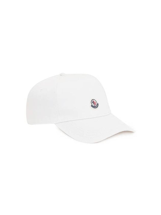 logo patch ball cap white - MONCLER - BALAAN 1