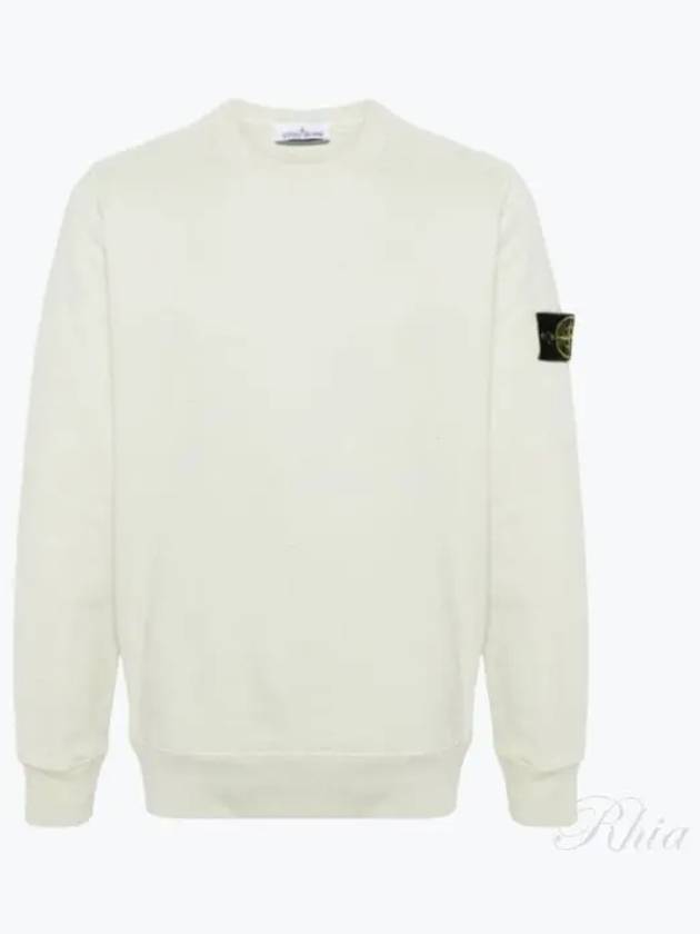 Wappen Patch Garment Dyed Sweatshirt Pistachio - STONE ISLAND - BALAAN 2