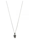 Skull Necklace Silver - ALEXANDER MCQUEEN - BALAAN 2