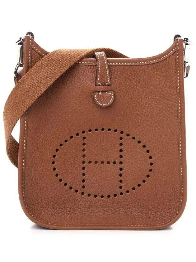 Evelyne 16 Amazone Cross Bag Gold Brown - HERMES - BALAAN 1