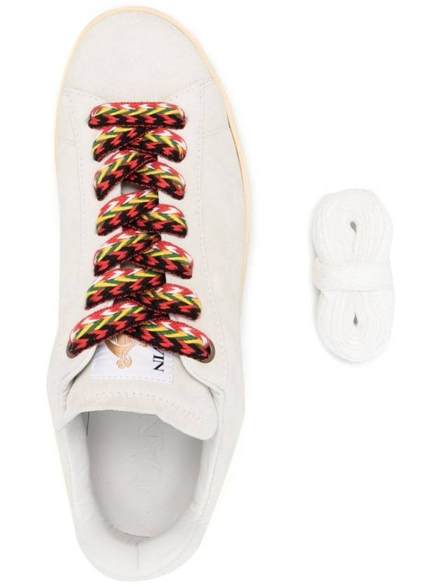 Lite Curb Low Top Sneakers White - LANVIN - BALAAN 5