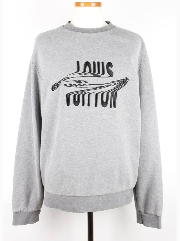 Embroidered crew neck sweatshirt L - LOUIS VUITTON - BALAAN 1