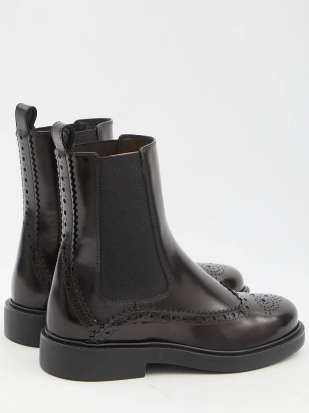 Leather Chelsea Boots Black - TOD'S - BALAAN 4