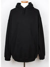 Back Logo Hoodie Black XL - BALENCIAGA - BALAAN 3