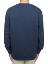 Chillax Patch Regular Sweatshirt Ink Blue - MAISON KITSUNE - BALAAN 4