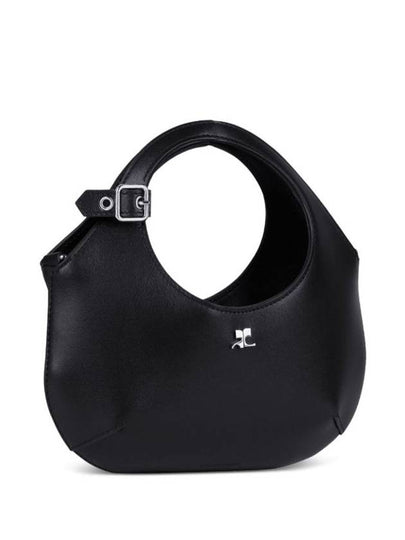 Holy Mini Leather Tote Bag Black - COURREGES - BALAAN 2