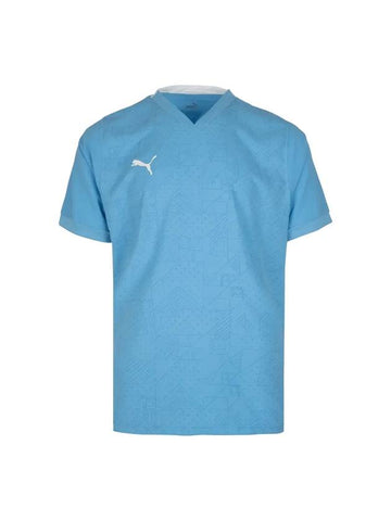 Team Cup Jersey Short Sleeve T-Shirt Sky Blue - PUMA - BALAAN 1