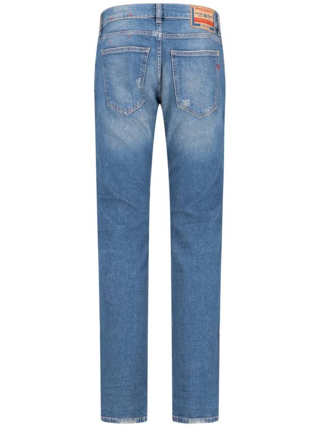 2019 D Strukt Slim Jeans Light Blue - DIESEL - BALAAN 5